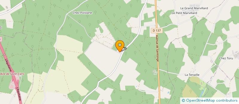 localisation de l'entreprise MADAME LAURENCE BORDE  PLASSAC