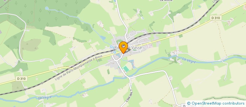localisation de l'entreprise MADAME LAURENCE BORDERE  ROUESSE-VASSE