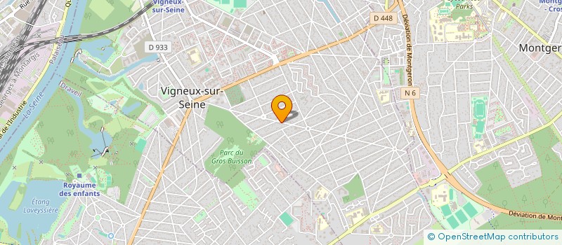 localisation de l'entreprise MADAME LAURENCE BORDIER à VIGNEUX-SUR-SEINE