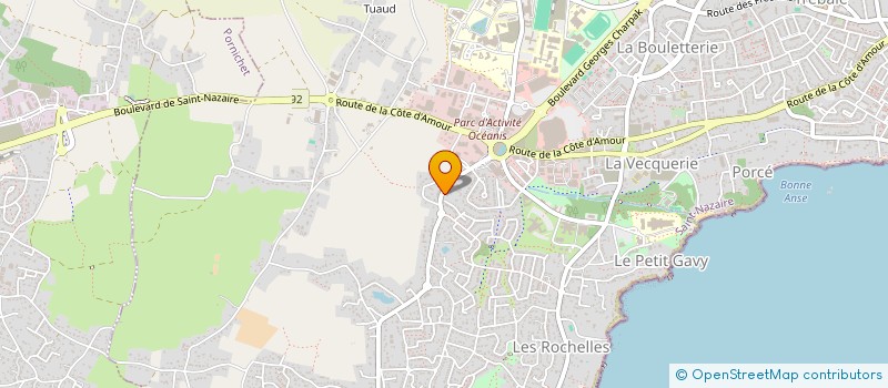 localisation de l'entreprise MADAME LAURENCE BOSSARD  SAINT-NAZAIRE