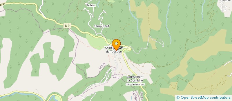 localisation de l'entreprise MADAME LAURENCE BOUCHER  MOISSAC-VALLEE-FRANCAISE