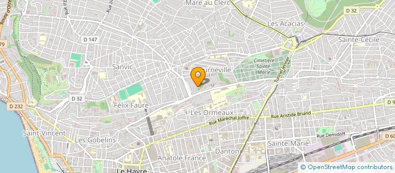 localisation de l'entreprise MADAME LAURENCE BOUDIN à LE HAVRE