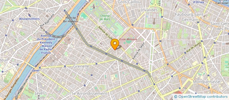 localisation de l'entreprise MADAME LAURENCE BOUDOT  PARIS