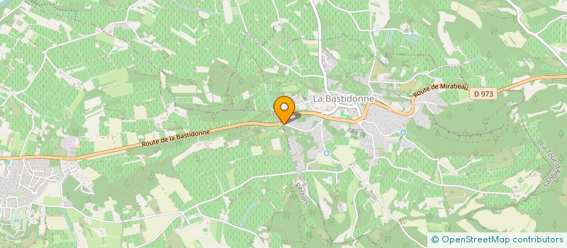 localisation de l'entreprise MADAME LAURENCE BOUDOUARD  LA BASTIDONNE