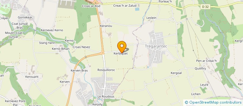 localisation de l'entreprise MADAME LAURENCE BOULOGNE  PLOUIDER