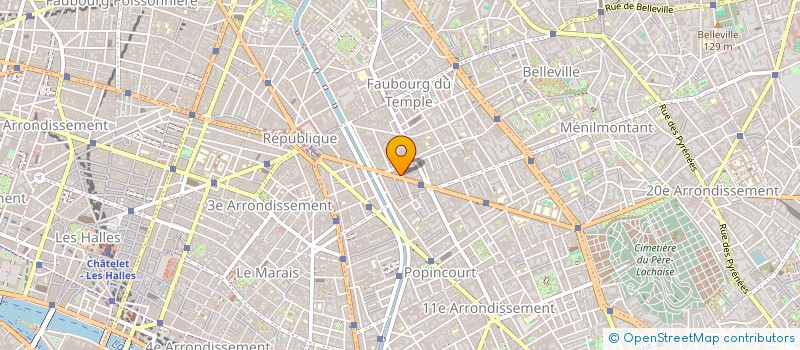 localisation de l'entreprise MADAME LAURENCE BOURDAIS FAUVELET DE CHARBONNIERE DE BOURRIENNE  PARIS