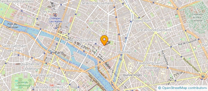 localisation de l'entreprise MADAME LAURENCE BOURGEOIS  PARIS