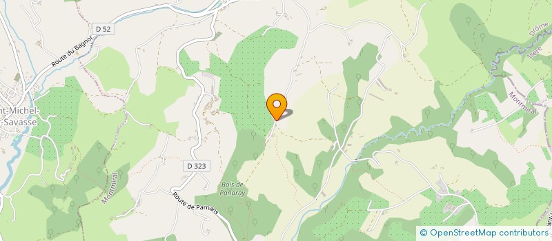 localisation de l'entreprise MADAME LAURENCE BOURGEY  MONTMIRAL