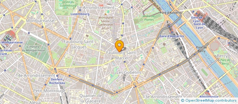 localisation de l'entreprise MADAME LAURENCE BOURSICAN à PARIS