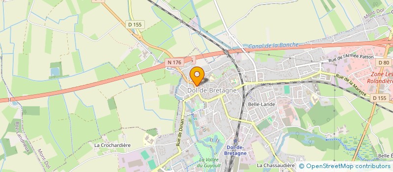 localisation de l'entreprise MADAME LAURENCE BOUVIER à PLEUDIHEN-SUR-RANCE