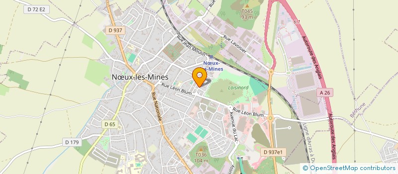 localisation de l'entreprise MADAME LAURENCE BREVIERE  NUX-LES-MINES