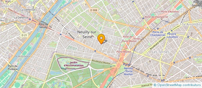 localisation de l'entreprise MADAME LAURENCE BRIERE à NEUILLY-SUR-SEINE