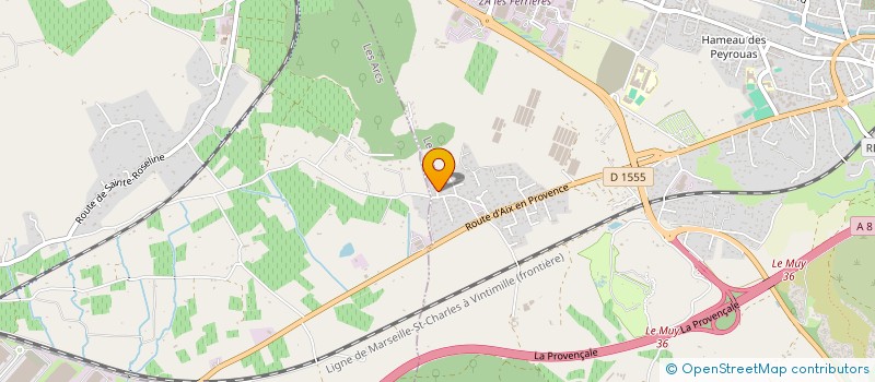 localisation de l'entreprise MADAME LAURENCE BRISSET  LE MUY