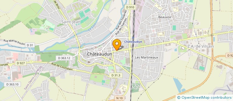 localisation de l'entreprise MADAME LAURENCE BROUX à CHATEAUDUN