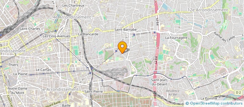 localisation de l'entreprise MADAME LAURENCE BRUSCHI  MARSEILLE