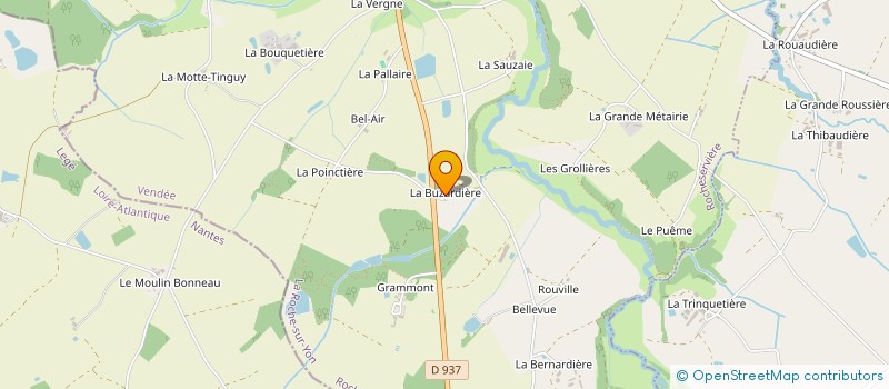 localisation de l'entreprise MADAME LAURENCE BULTEAU  ROCHESERVIERE