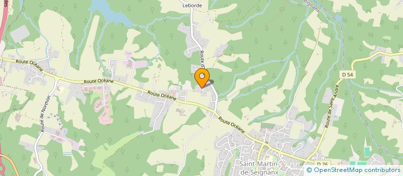 localisation de l'entreprise MADAME LAURENCE BUTET  SAINT-MARTIN-DE-SEIGNANX