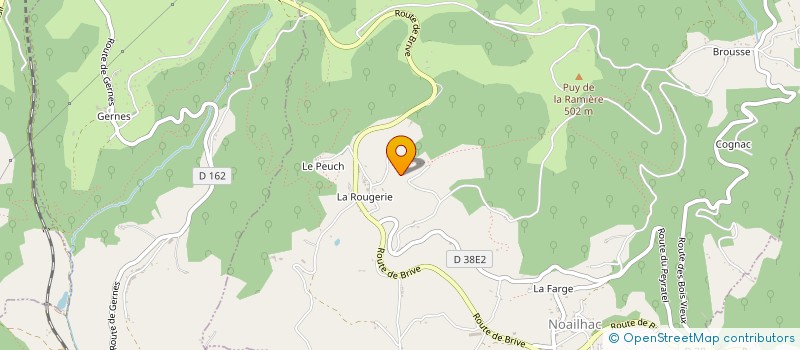 localisation de l'entreprise MADAME LAURENCE CABAUSSEL  NOAILHAC