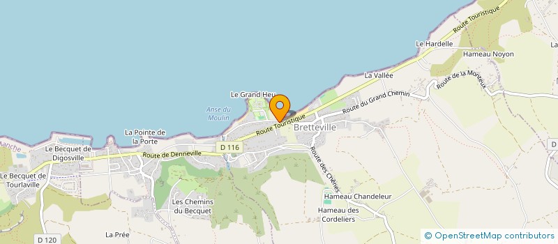 localisation de l'entreprise MADAME LAURENCE CADEL  BRETTEVILLE