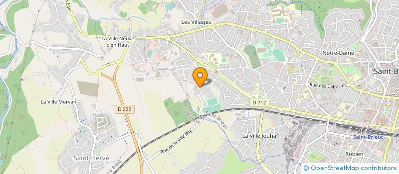 localisation de l'entreprise MADAME LAURENCE CADRO à SAINT-BRIEUC