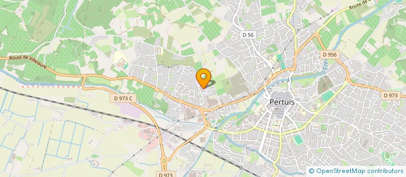 localisation de l'entreprise MADAME LAURENCE CALVIN  PERTUIS
