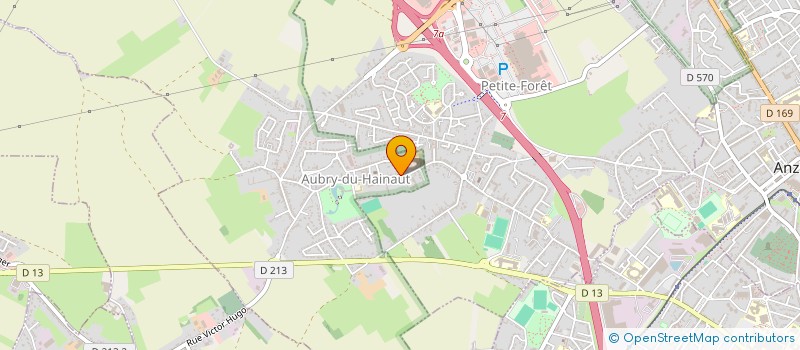 localisation de l'entreprise MADAME LAURENCE CANDELIER  AUBRY-DU-HAINAUT