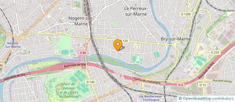 localisation de l'entreprise MADAME LAURENCE CAP à LE PERREUX-SUR-MARNE