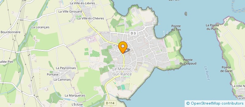 localisation de l'entreprise MADAME LAURENCE CARADEC à LE MINIHIC-SUR-RANCE