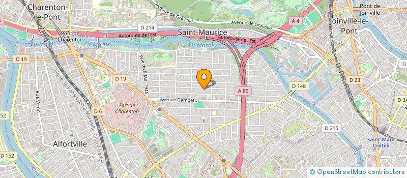 localisation de l'entreprise MADAME LAURENCE CARON  MAISONS-ALFORT