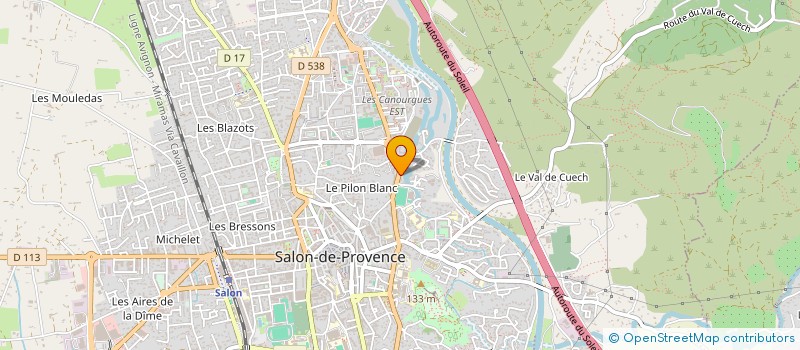 localisation de l'entreprise MADAME LAURENCE CARONE  SALON-DE-PROVENCE