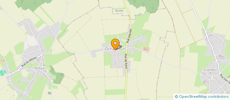 localisation de l'entreprise MADAME LAURENCE CARRE  OCHANCOURT