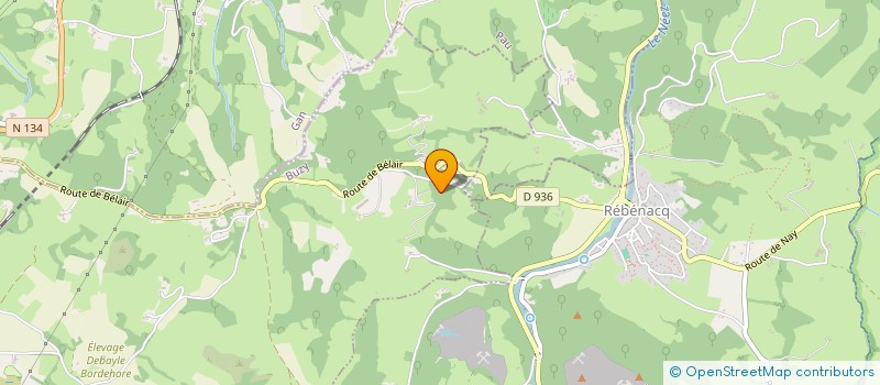 localisation de l'entreprise MADAME LAURENCE CARREY  BUZY