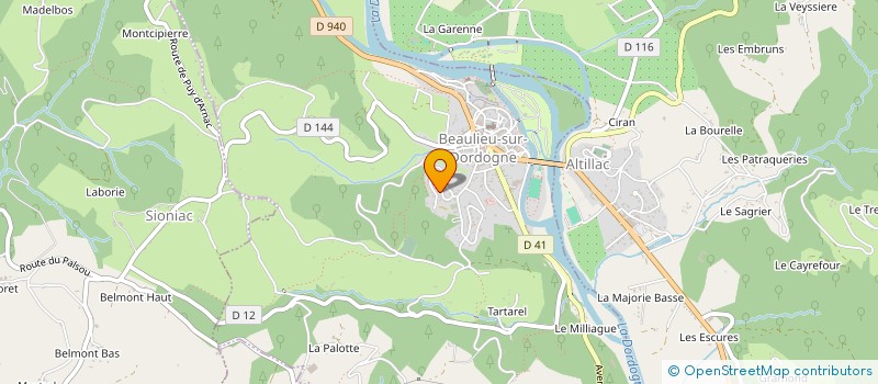 localisation de l'entreprise MADAME LAURENCE CARSENAT  NONARDS