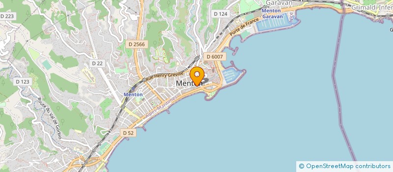 localisation de l'entreprise MADAME LAURENCE CARUANA à MENTON