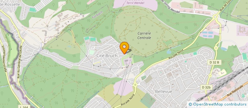 localisation de l'entreprise MADAME LAURENCE CASADEI  FORBACH