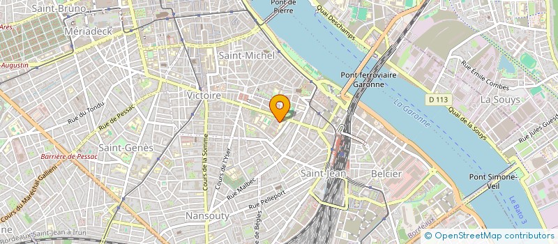 localisation de l'entreprise MADAME LAURENCE CASSOT  BORDEAUX