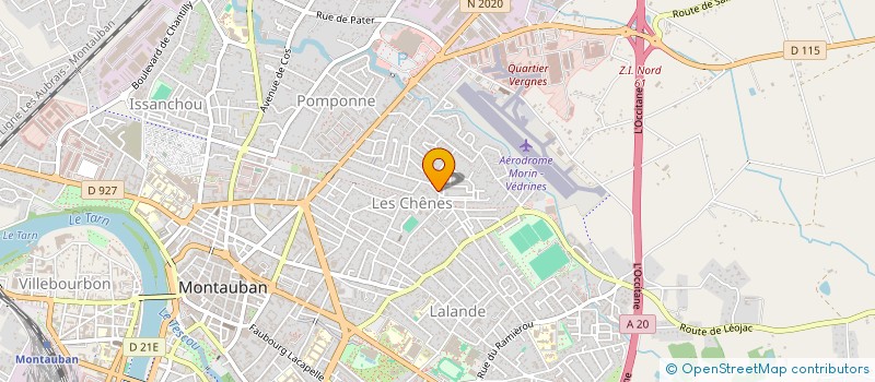 localisation de l'entreprise MADAME LAURENCE CASTELLANI  MONTAUBAN