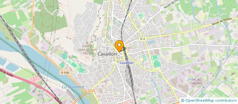 localisation de l'entreprise MADAME LAURENCE CATALDO  CAVAILLON