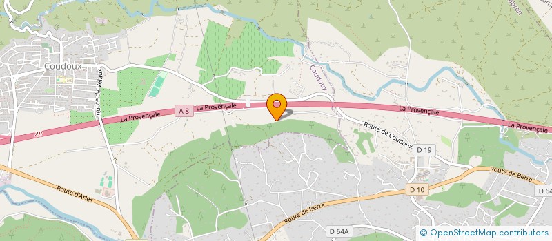 localisation de l'entreprise MADAME LAURENCE CATHERINE CLEMENT  COUDOUX