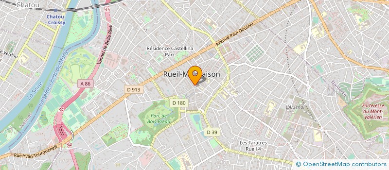 localisation de l'entreprise MADAME LAURENCE CAUCHOIX à RUEIL-MALMAISON