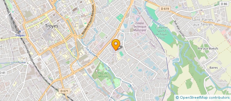 localisation de l'entreprise MADAME LAURENCE CERANTON  TROYES