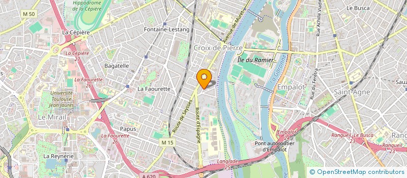 localisation de l'entreprise MADAME LAURENCE CERDAN à TOULOUSE