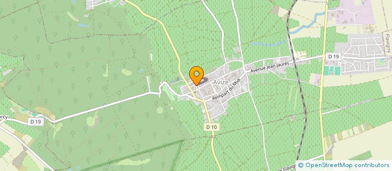 localisation de l'entreprise MADAME LAURENCE CHABOT  LE MESNIL SUR OGER