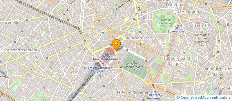 localisation de l'entreprise MADAME LAURENCE CHABRY  PARIS