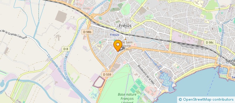 localisation de l'entreprise MADAME LAURENCE CHAHINIAN à FREJUS