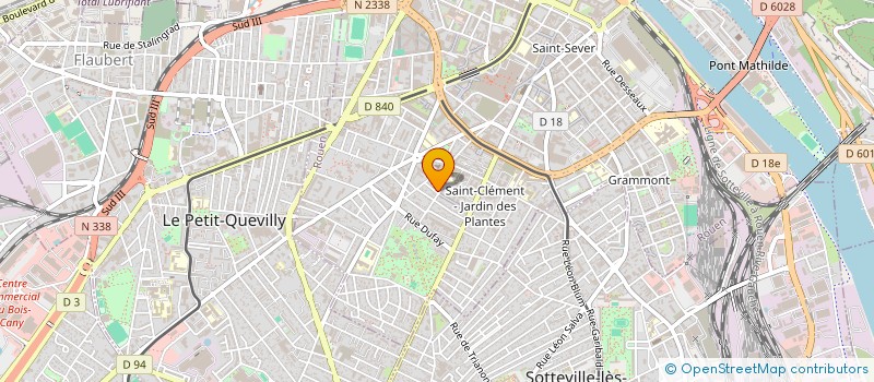 localisation de l'entreprise MADAME LAURENCE CHAIGNEAU  ROUEN