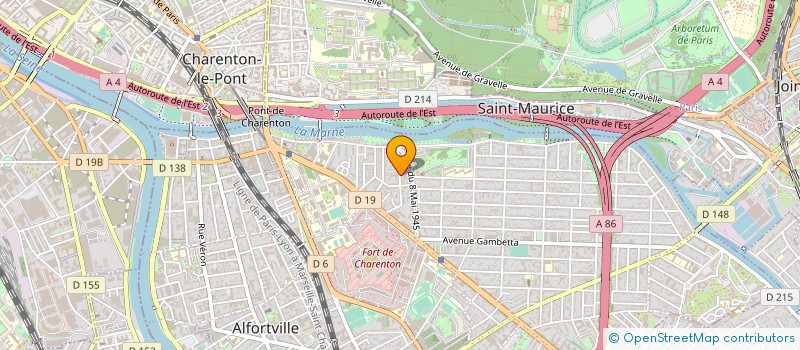 localisation de l'entreprise MADAME LAURENCE CHAPELLIER à MAISONS ALFORT