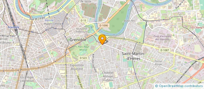 localisation de l'entreprise MADAME LAURENCE CHAPERON à GRENOBLE