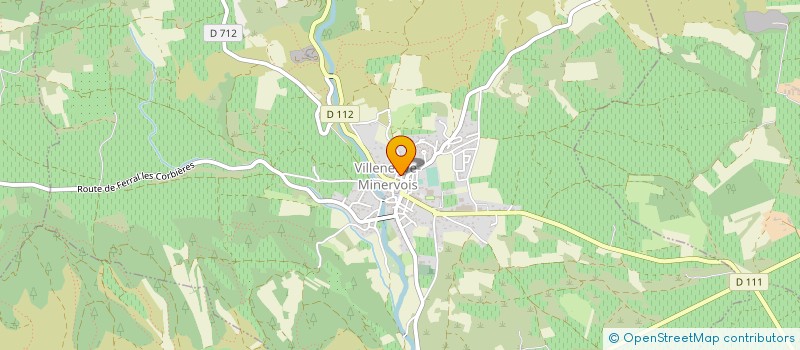 localisation de l'entreprise MADAME LAURENCE CHARRAS  VILLENEUVE-MINERVOIS