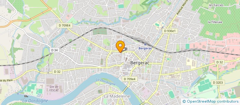 localisation de l'entreprise MADAME LAURENCE CHARTRAL  BERGERAC